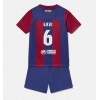 Barcelona Paez Gavi #6 Heimtrikot 2023-24 Kurzarm (+ kurze hosen)